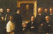 Henri Fantin-Latour Homage to Delacroix Spain oil painting artist
